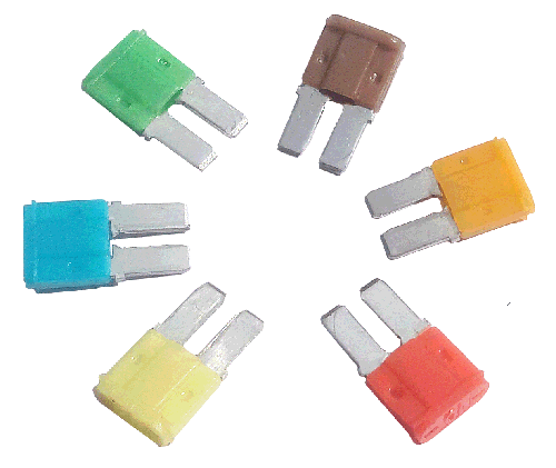 MICRO2型插片保險絲，迷你長腳插片保險絲，257插片保險絲  CE ROHS